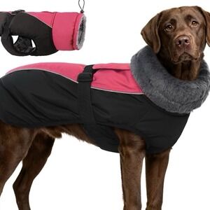 Dog Winter Coat, Reflective Waterproof Dog Jacket for Cold‎ Weather Size 3XL